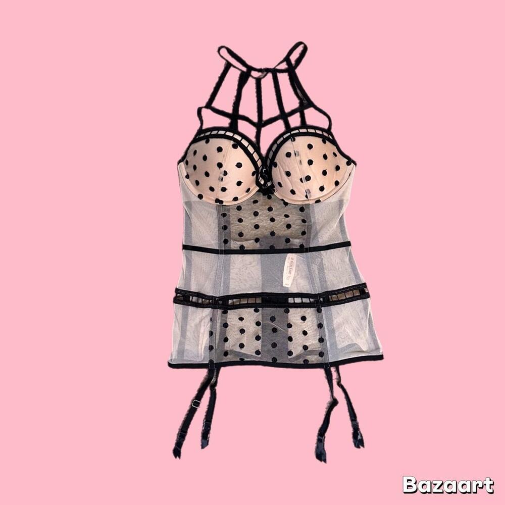 Victoria secret polka dot strappy